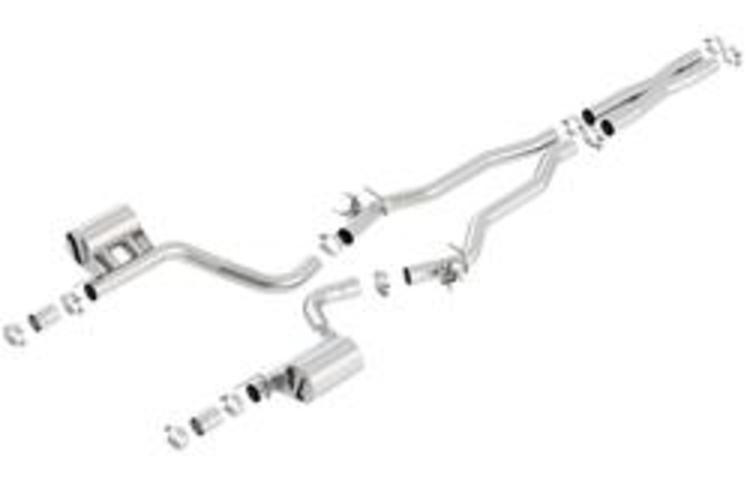 Borla ATAK Cat-Back Exhaust System 15-up Dodge Challenger SRT - Click Image to Close